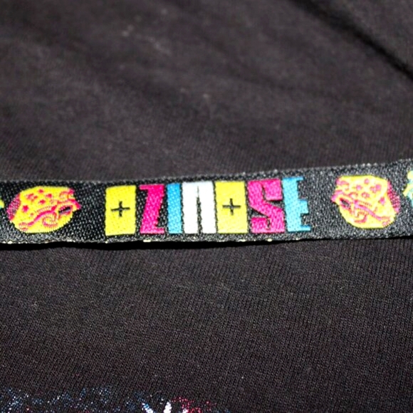 Psychedelic Alien Graphic Tee – Trippy Mushroom Art, Handmade Zinose M Rare - Picture 5 of 9